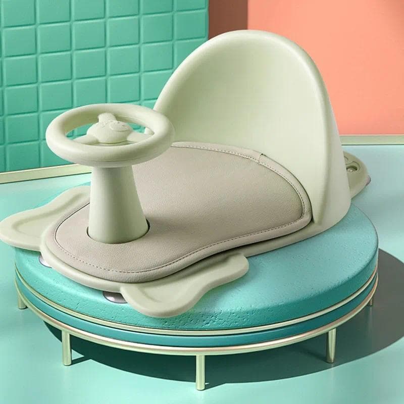 Assento de Segurança para Banheira de Bebê, Almofada Antiderrapante para Banho de Recém-Nascidos e Bebês, Cadeira de Ban