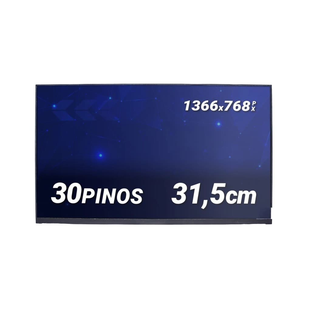 Tela para Notebook 14 30 Pinos HD Fosca N140BGE-E54 REV.C1 / B140XTN07.4 - 5 / MB140AN01-3 / NT140WHM-N45