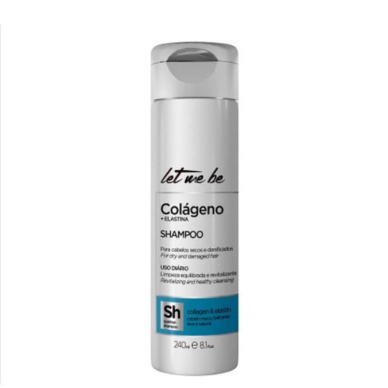 Shampoo Hidratante Colágeno e Elastina Let Me Be 240ml