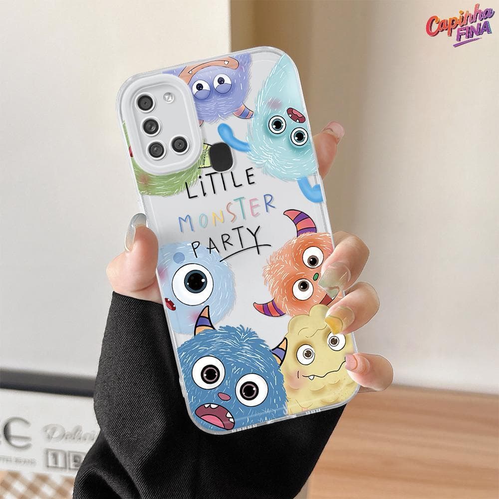 Capa Para Samsung Galaxy A21S Capinha De Celular Macio Silicone Transparente Soft Case 0007 TSY