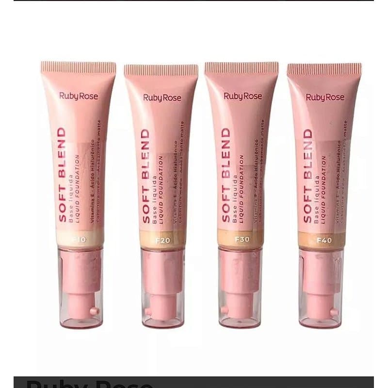 Soft Blend Base Líquida HBM301 Ruby Rose