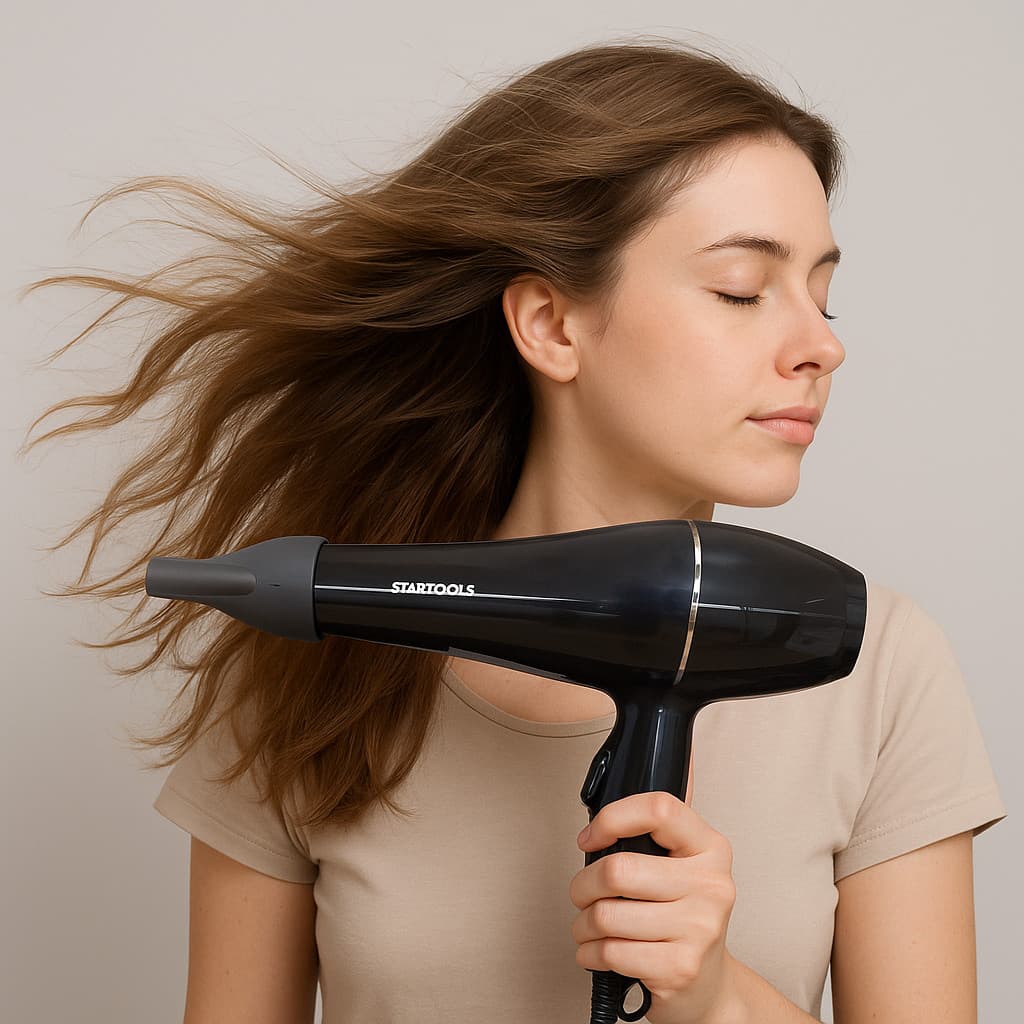 Secador de Cabelo 1800W Profissional 127V – Secagem Rápida e Eficiente para Todos os Tipos de Cabelo