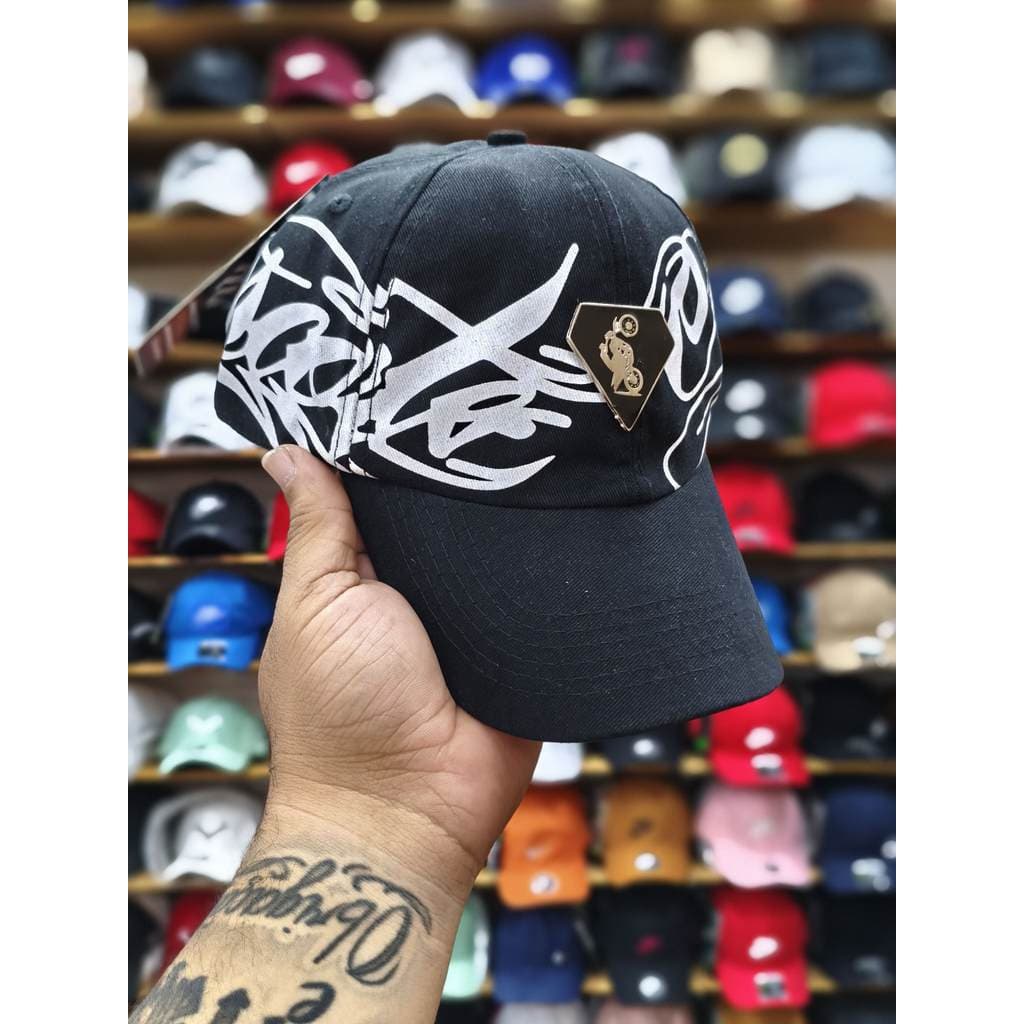 Boné Masculino DuGrau Moda Masculina Fitão Aba Curva Lançamento 2025 Moda de Moto Estilo Osascorte Moto Ao Ar Livre
