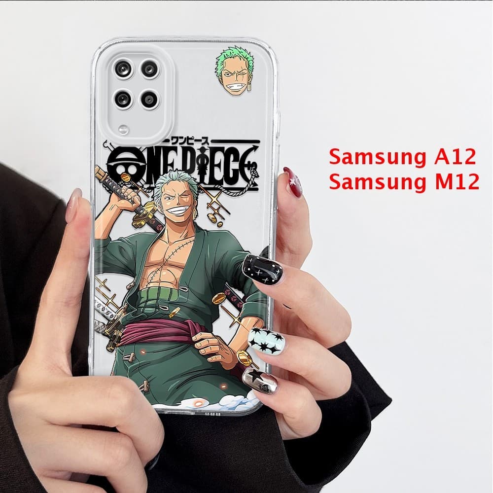 Capa Para Samsung Galaxy A12 M12 5G Capinha De Silicone Macio Celular Transparente Soft Case   0074 TSY