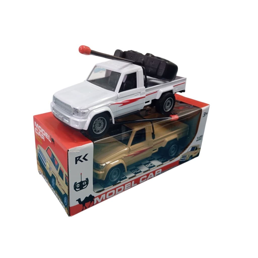 Brinquedo Carrinho Caminhonete Land Cruiser Controle Remoto 4 Canais