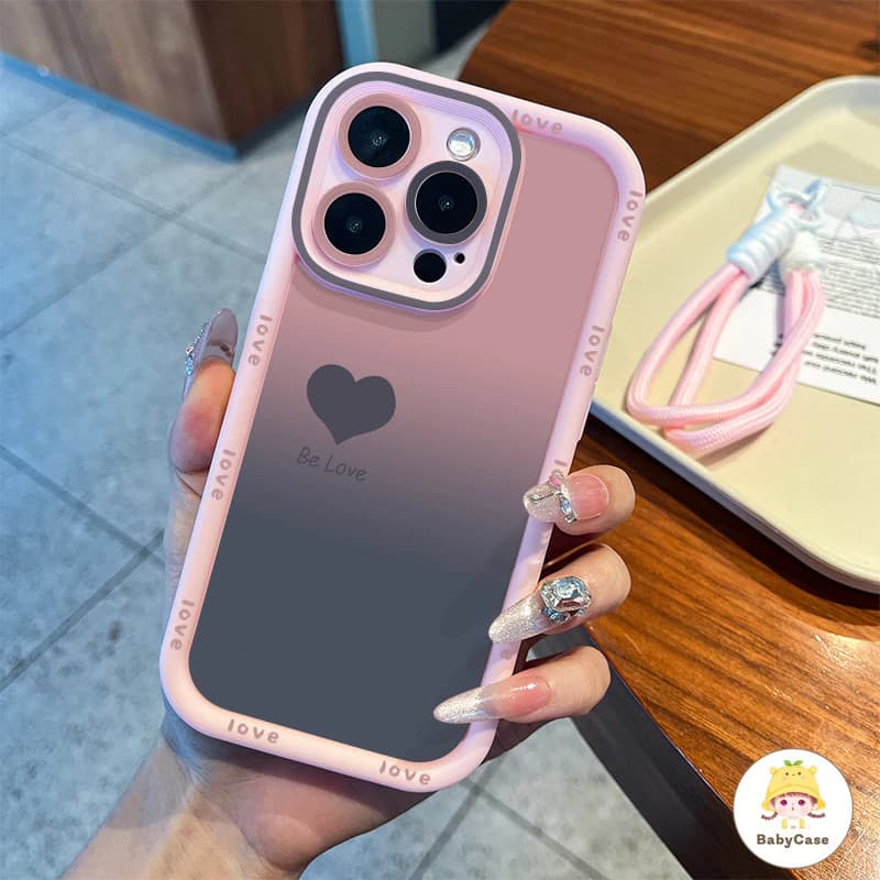 Capinha Capa de Silicone Padrão de amor Anti queda para Samsung A04 A05 A10 A12 A14 A15 A32 A35 A55 A72