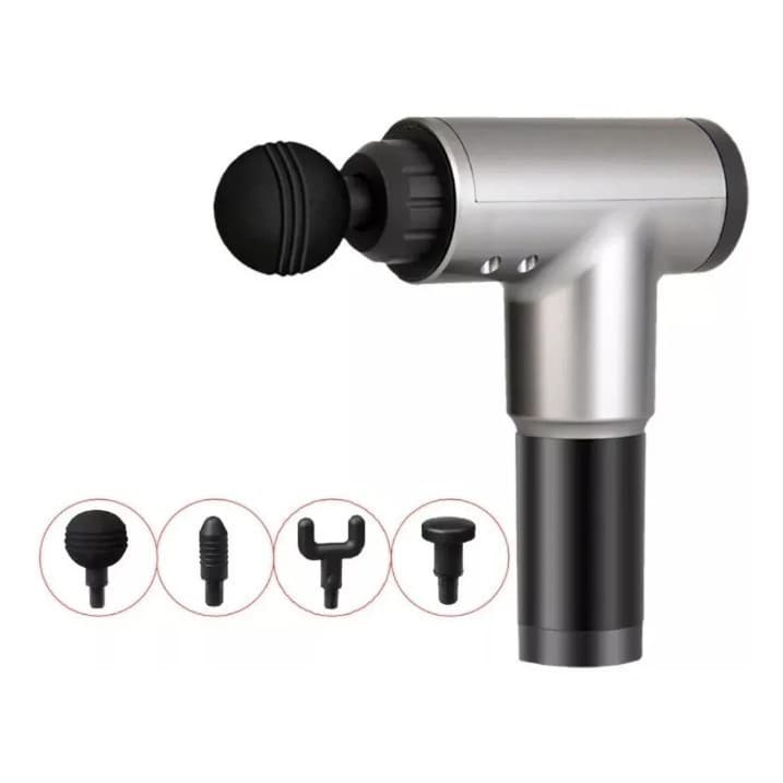 Massageador Pistola Elétrico Profissional, Portátil, Sem Fio para Relaxamento Muscular e Alívio de Tensão, Alívio Rápido