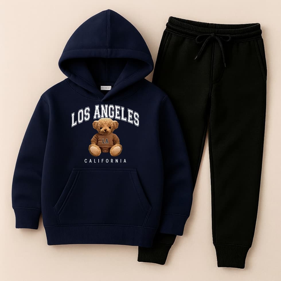 Conjunto Masculino Infantil  Moletom Infantil Kit Blusa de Frio Algodão Unissex Moletons Kids