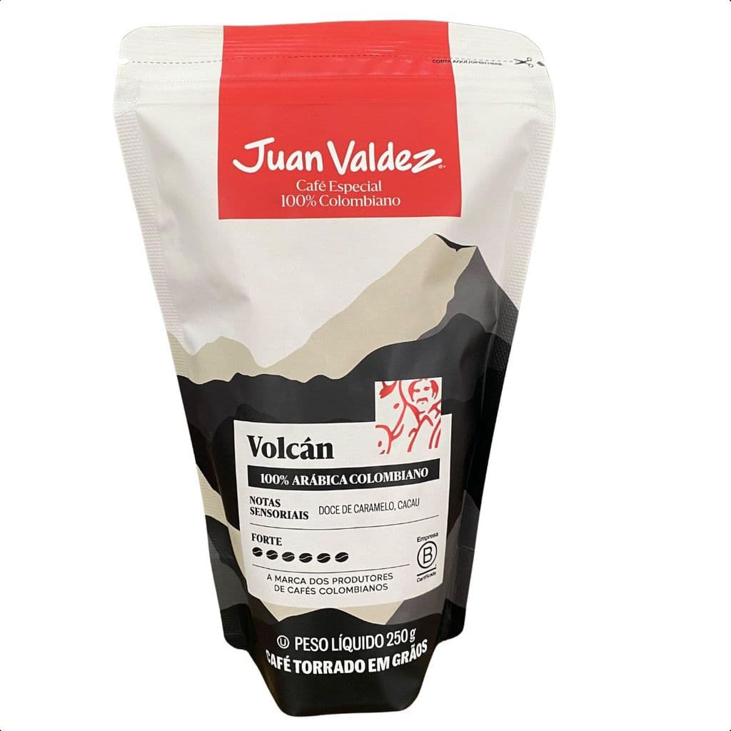 Café Juan Valdez Volcan em Grãos 250g Colombiano