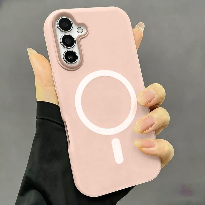 Doce Cor Fosco Moldura Transparente Caso À Prova De Choque Para Samsung A17 A07 A37 A57 A06 A16 A26 A36 A56 A05s A15 A25
