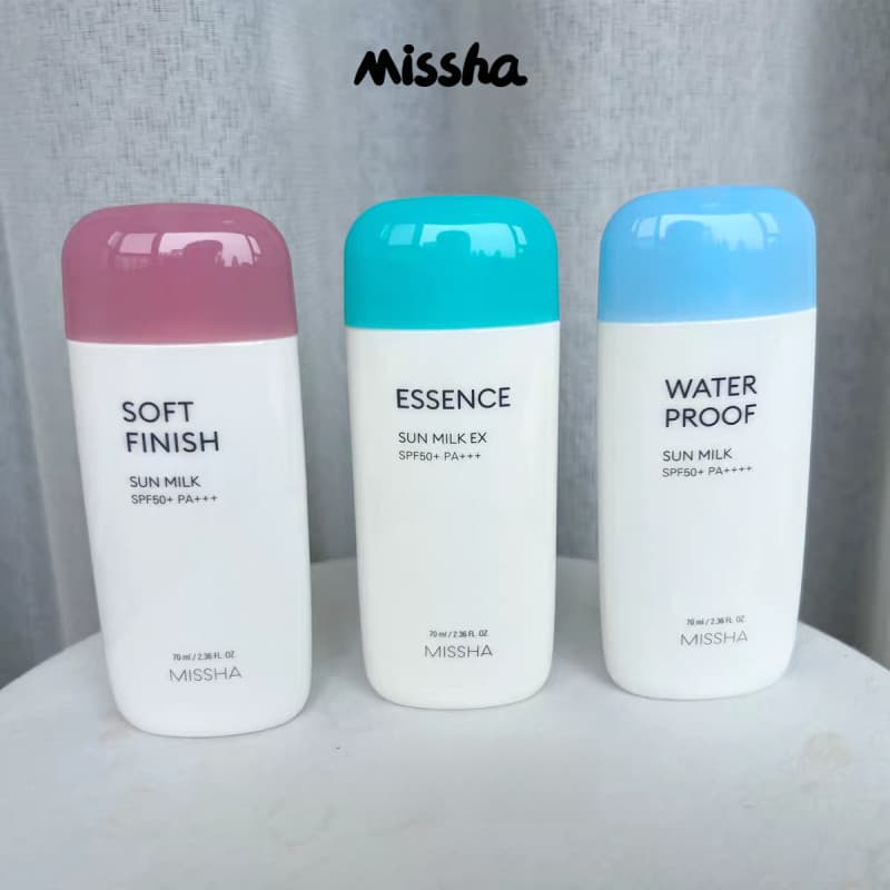 Missha Protetor Solar Praia À Prova D'água Fps50 Reparação De Alta Fórmula Proteção Refrescante Isolamento Hidratante Pe