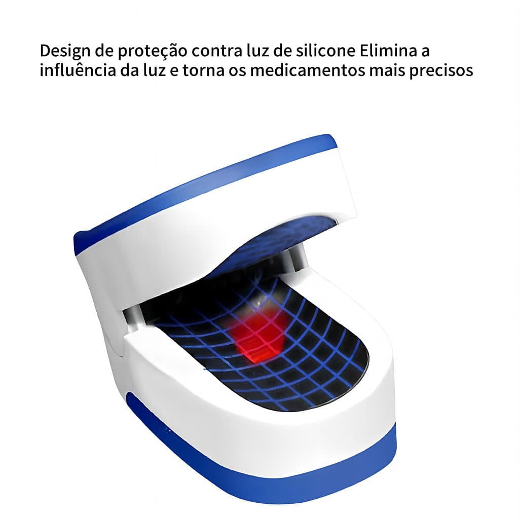 Oxímetro de Dedo Pulse Monitoramento Rápido e Preciso