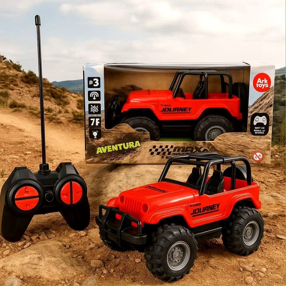 Carrinho de Controle Remoto Jipe Super Aventura