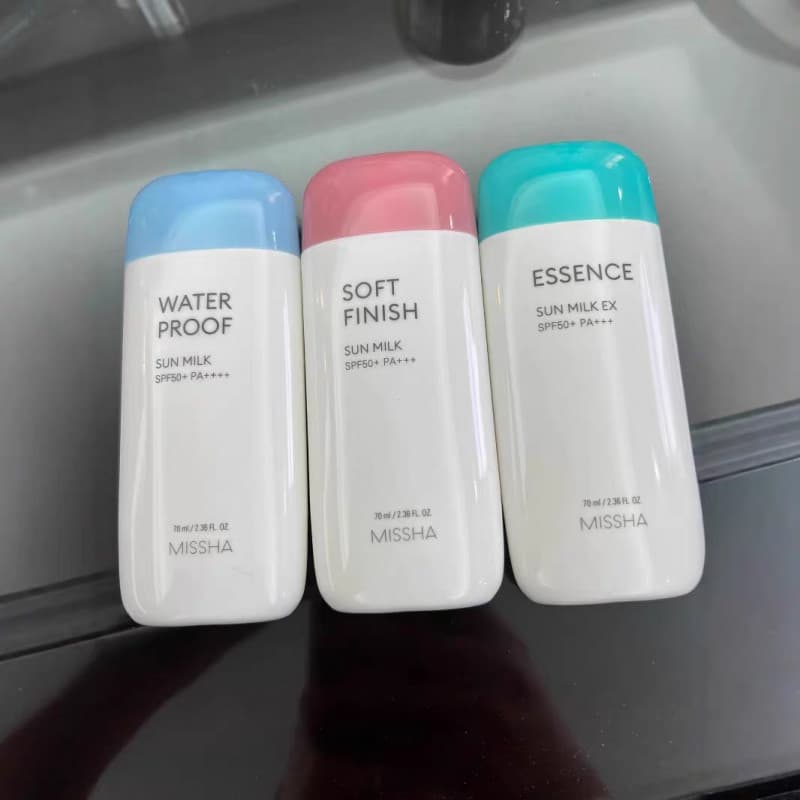Missha All Around Safe Block Sun Milk Fps50 + PA + + Disponível Essência Resistente À Água Textura De Acabamento Macio L