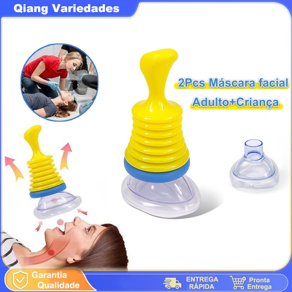 Desengasgador Para Primeiros Socorros -  Kit Casa Presentes-Asfixia Portátil De Treinamento RCP