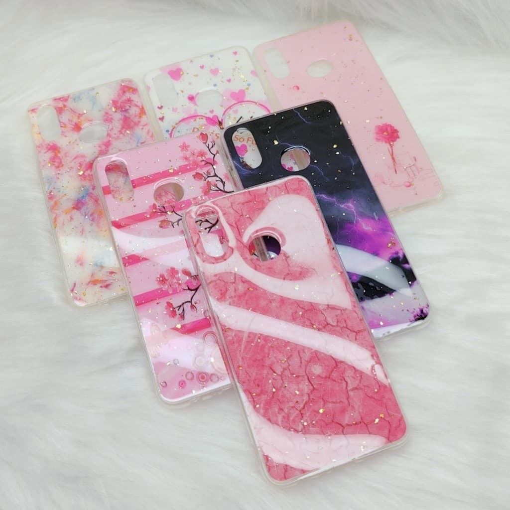 Capa Capinha de Celular Colorida brilho Para Samsung Galaxy A10s