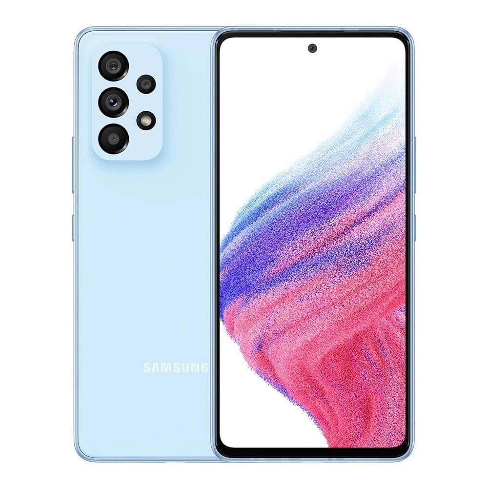 Usado: Galaxy A53 128GB Azul Muito bom - Trocafy - Samsung