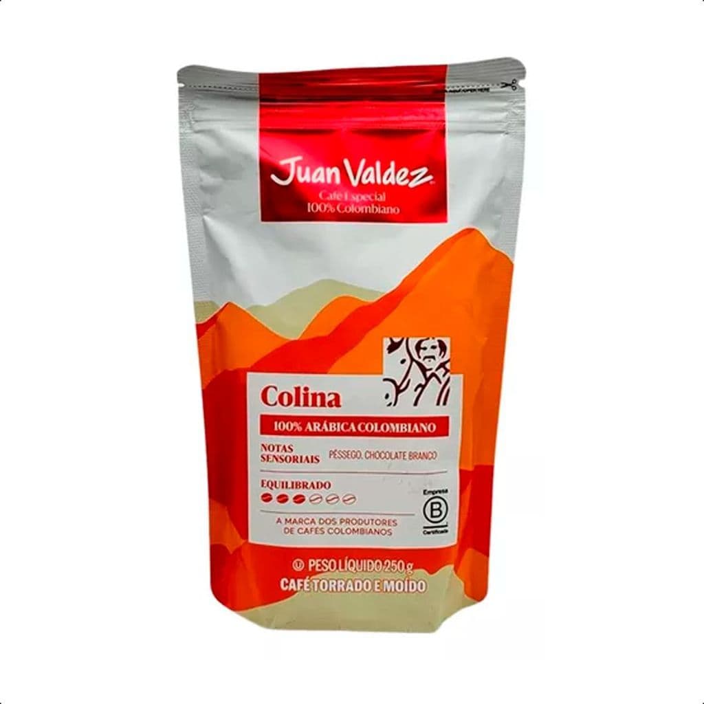 Juan Valdez Colina Café Moído Colombiano Premium 250g
