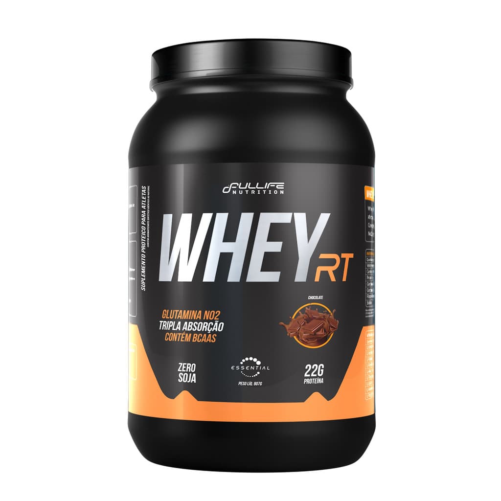  Whey Protein Ful RT Concentrado Chocolate 900g | Fullife