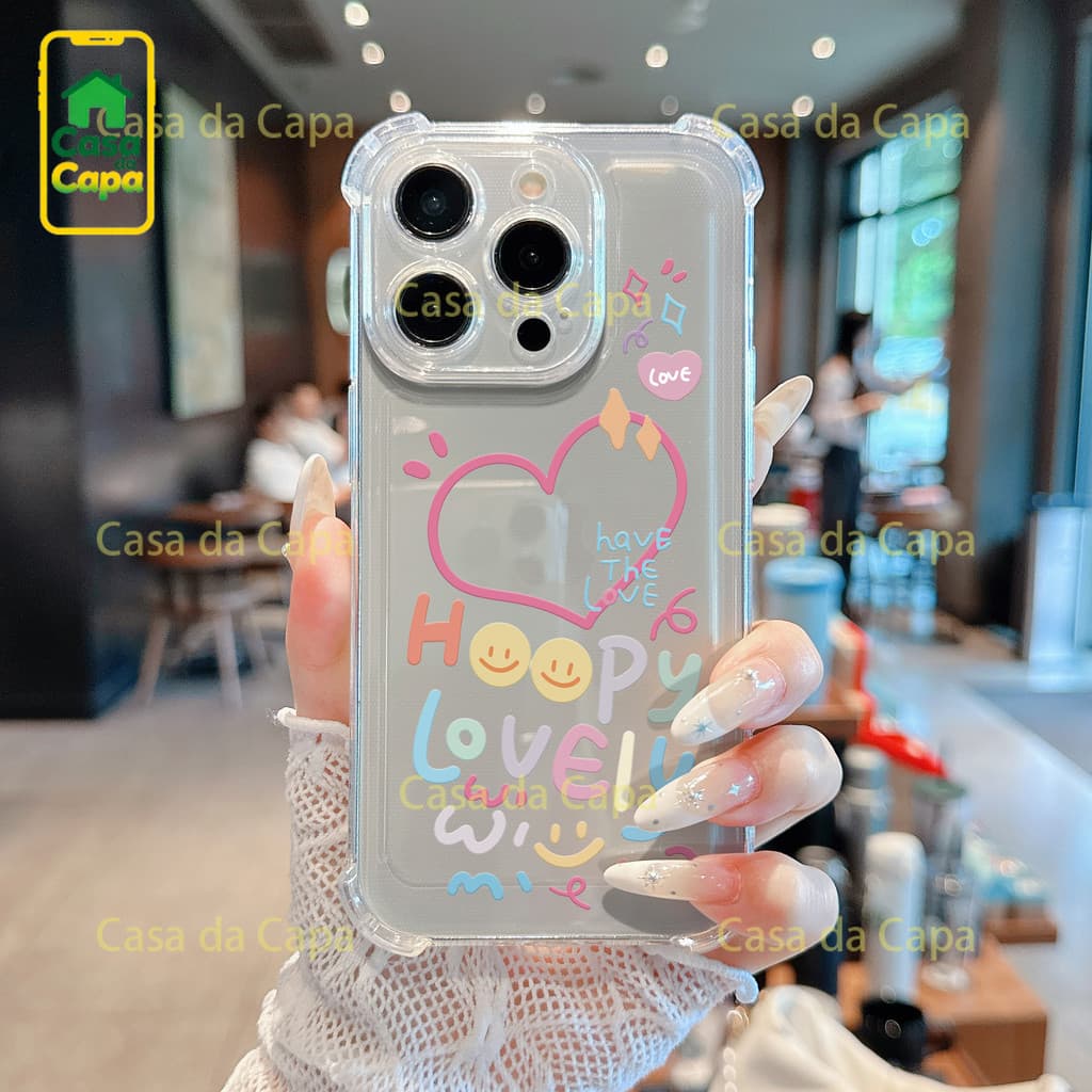 Capinha iPhone 17 16 15 14 13 12 11 Capinha Redmi 14 13C 12 A5 NOTE13 Capinha MOTO EDGE60 G54 G52 G85 G86 DLTMFS069