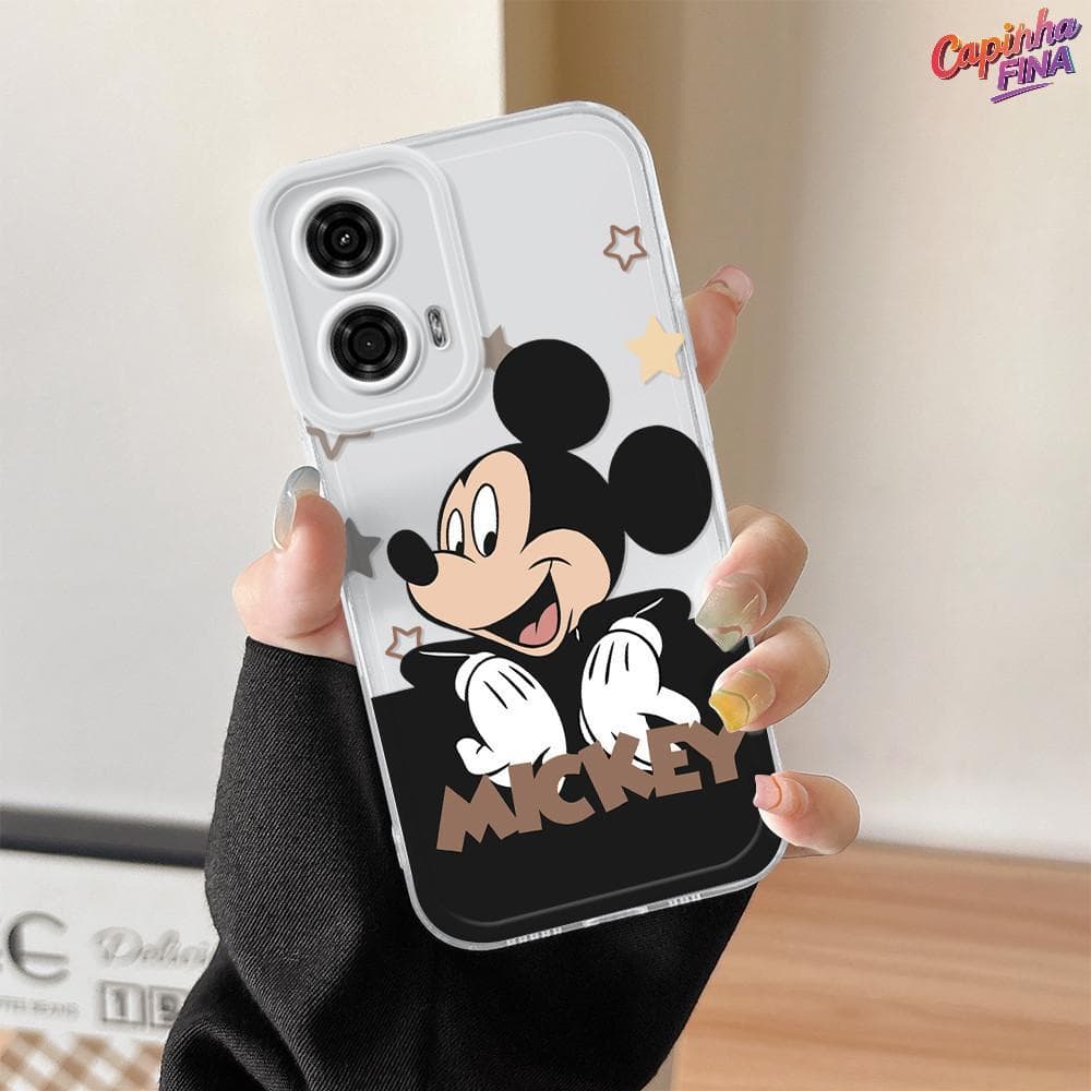 Capa Para Motorola Moto G24 Capinha De Celular Macio Silicone Transparente Soft Case 0016 TSY