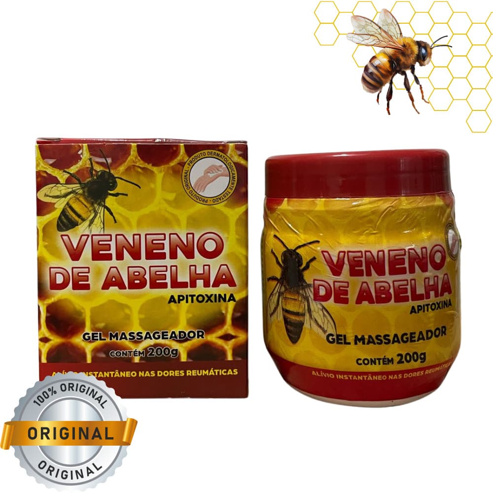 Kit 2 Potes Pomada Abelha - EXTRA FORTE 200g