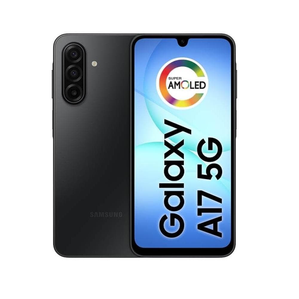 Smartphone Samsung Galaxy A17 5G 256GB 8GB RAM Câmera Tripla Traseira de até 50MP Selfie 13MP 6.7" Preto