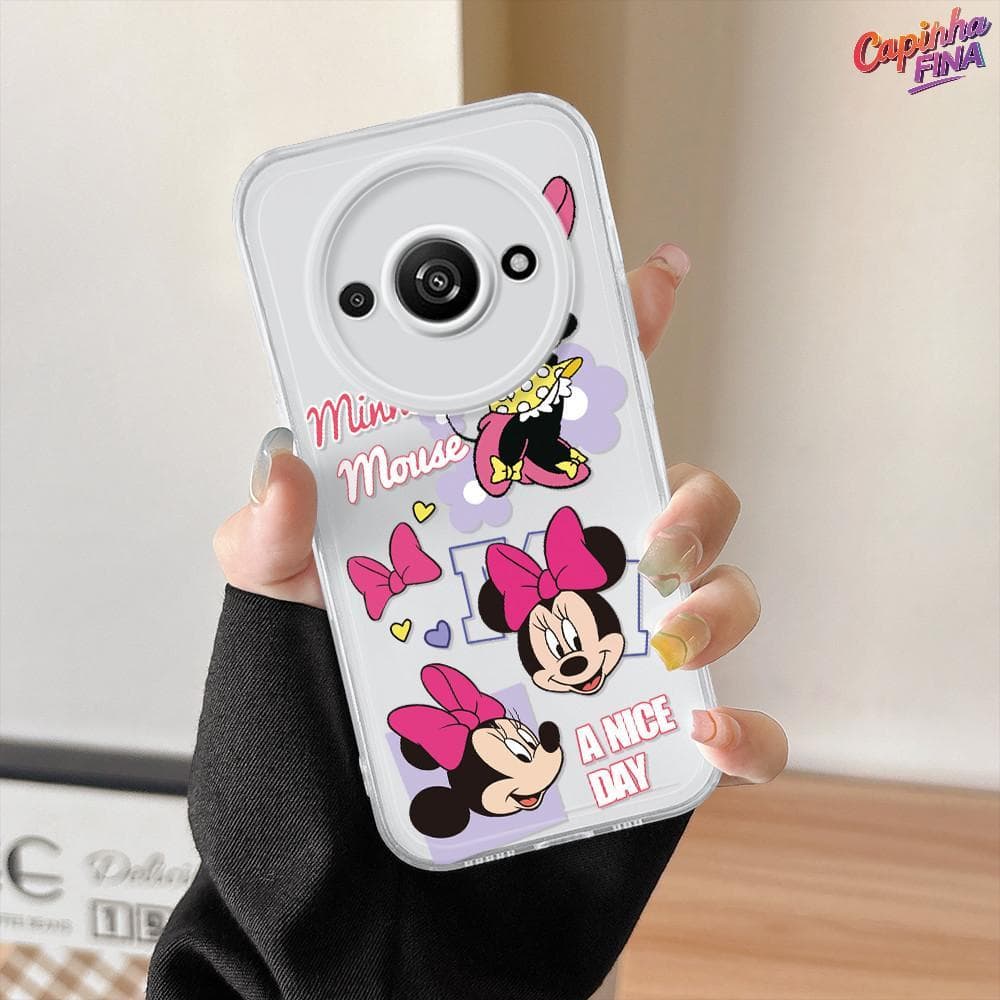 Capa Para Xiaomi Redmi A3 A3X Capinha De Celular Macio Silicone Transparente Soft Case 0027 TSY