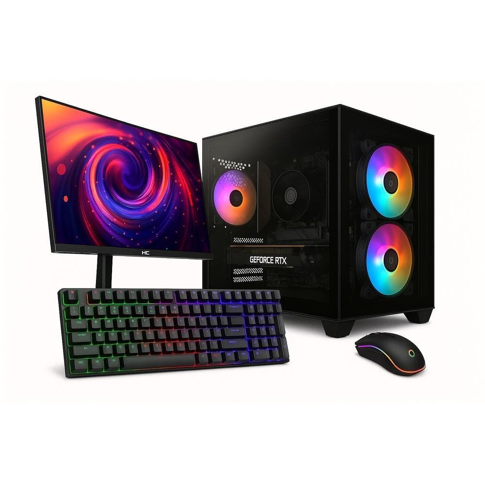 PC Gamer Skill Apex Ryzne 5 5600GT RTX 3050 SSD 512GB M24"