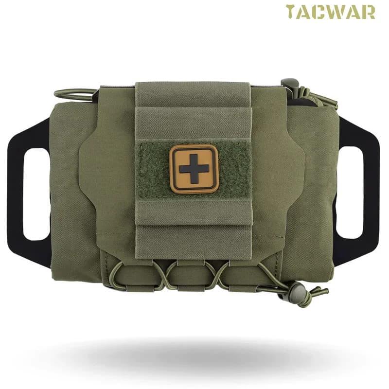 IFAKon Reflex-M Kit De Primeiros Socorros Bolsa Para Cinto De Serviço , Sistema De Duas Peças MOLLE IFAK Trauma Med Roll