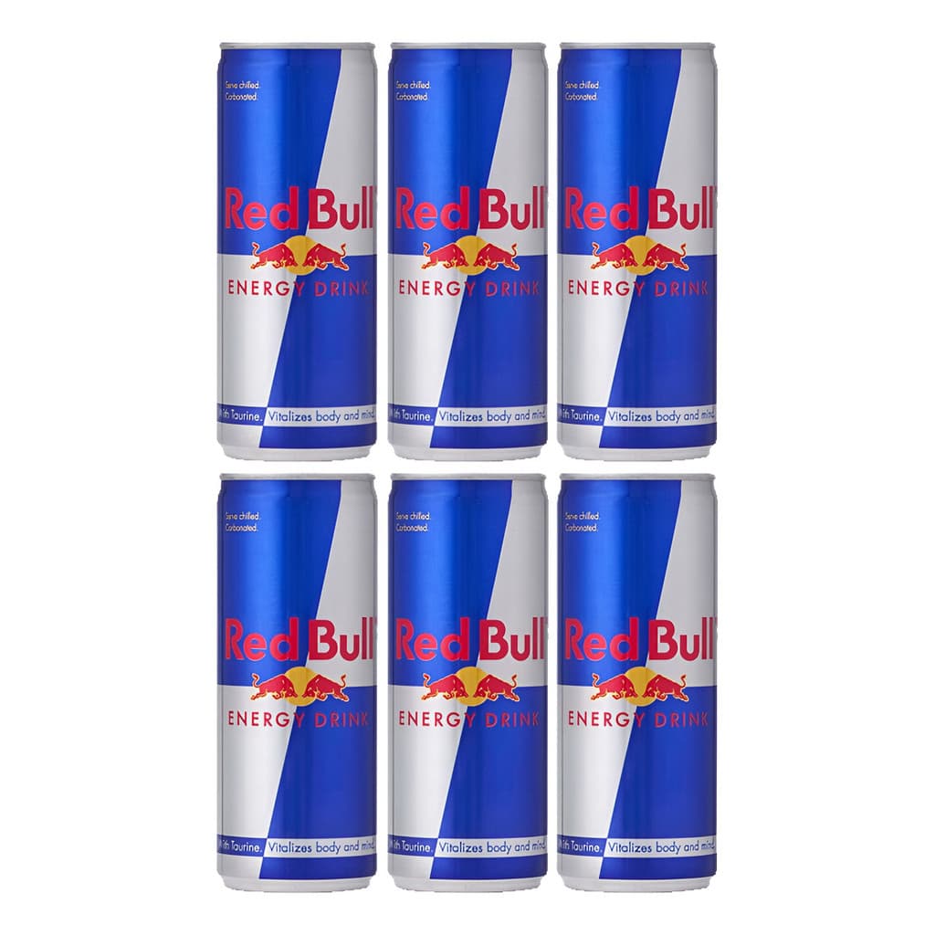 Kit C/6 Energético Red Bull 250ml