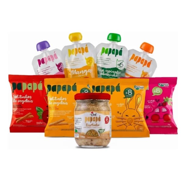 Kit Papapa Completo Alimentação Saudável Livre De Glúten