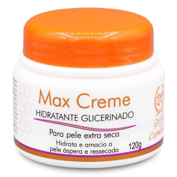 Creme Hidratante Corporal Glicerinado Max Creme  Griffin120g