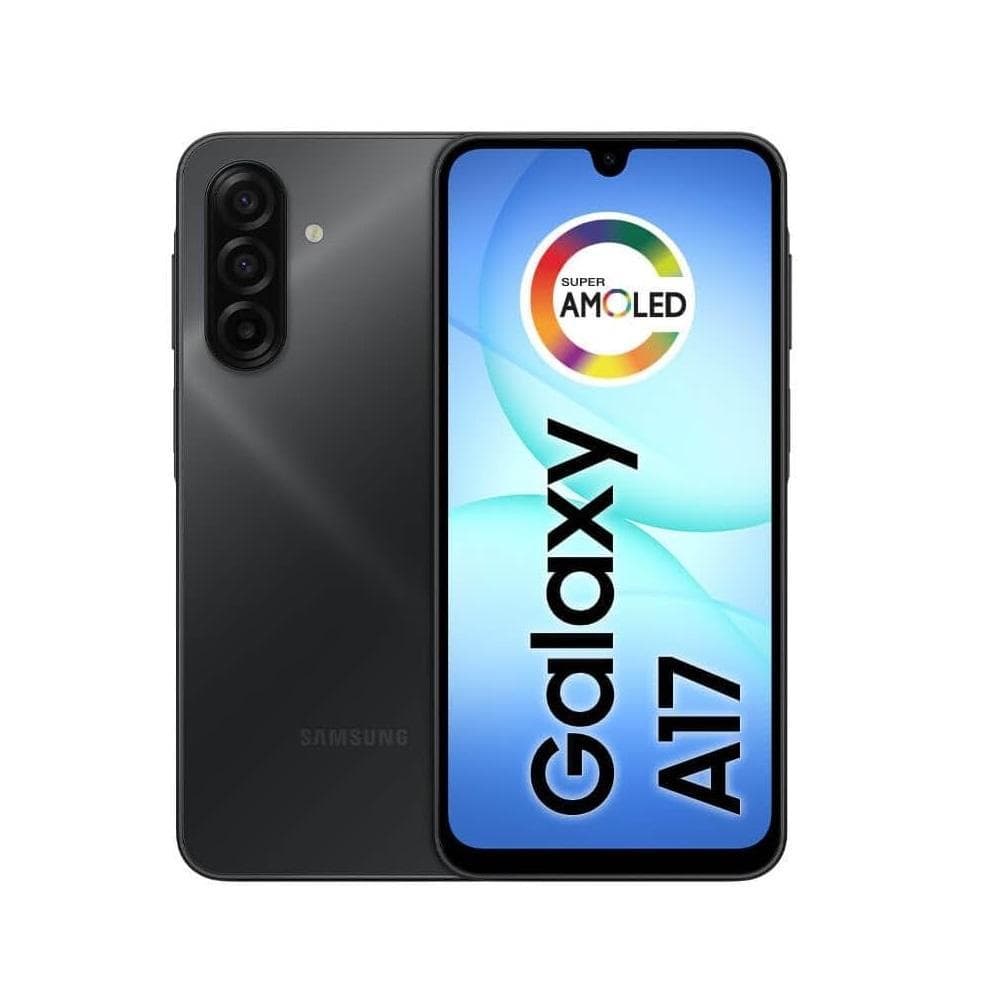 Smartphone Samsung Galaxy A17 4G 256GB 8GB RAM Câmera Tripla Traseira de até 50MP Selfie 13MP 6.7" Preto