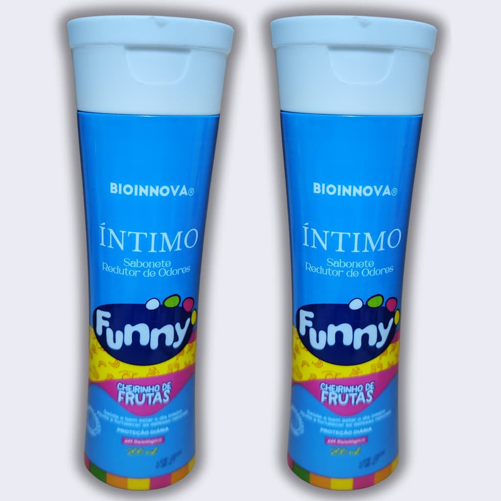 Kit 2 Sabonete Intimo Funny 200 ml BioInnova
