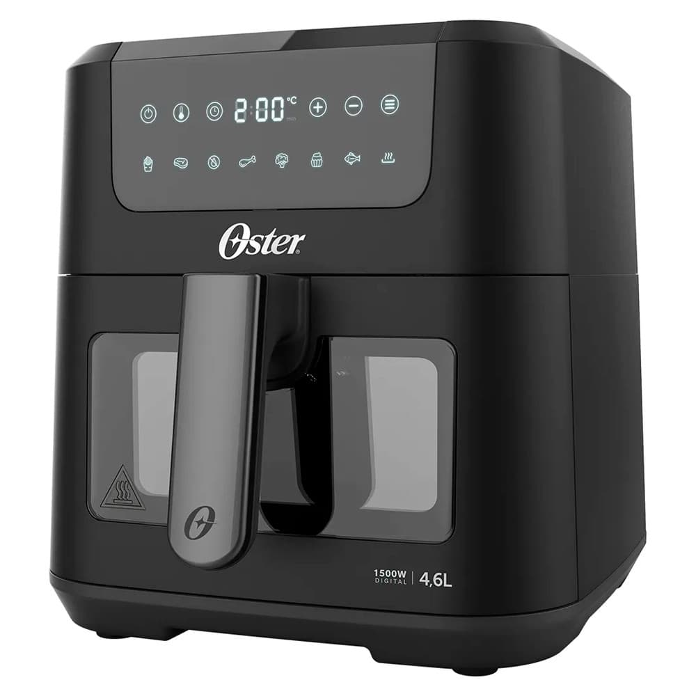 Fritadeira Digital Clear 4,6l com Visor Transparente Oster Ofrt970 127v