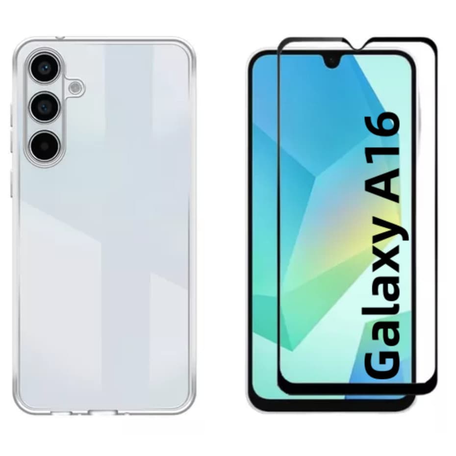 Capa Case Capinha Anti Impacto Para Galaxy A16 + Película 3D Vidro Temperado