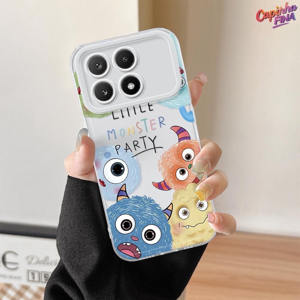 Capa Para Xiaomi Poco X6 Pro 5G Capinha De Celular Macio Silicone Transparente Soft Case 0007 TSY