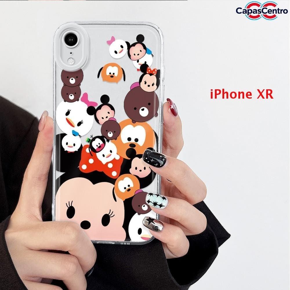 Capa Para iPhone XR Capinha De Silicone Macio Celular Transparente Soft Case   0082 TSY