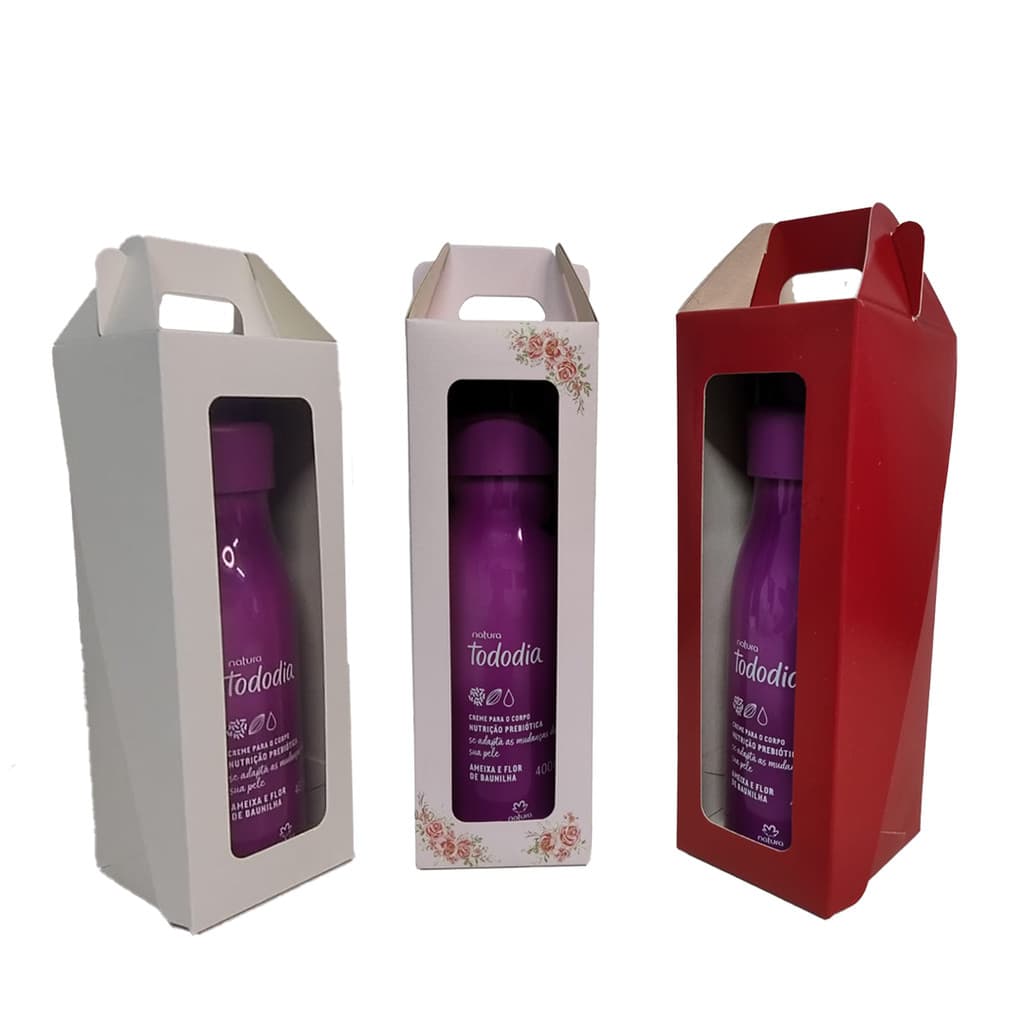Caixa Presente Hidratante / Perfumes / Body Splash 7x7x20 cm