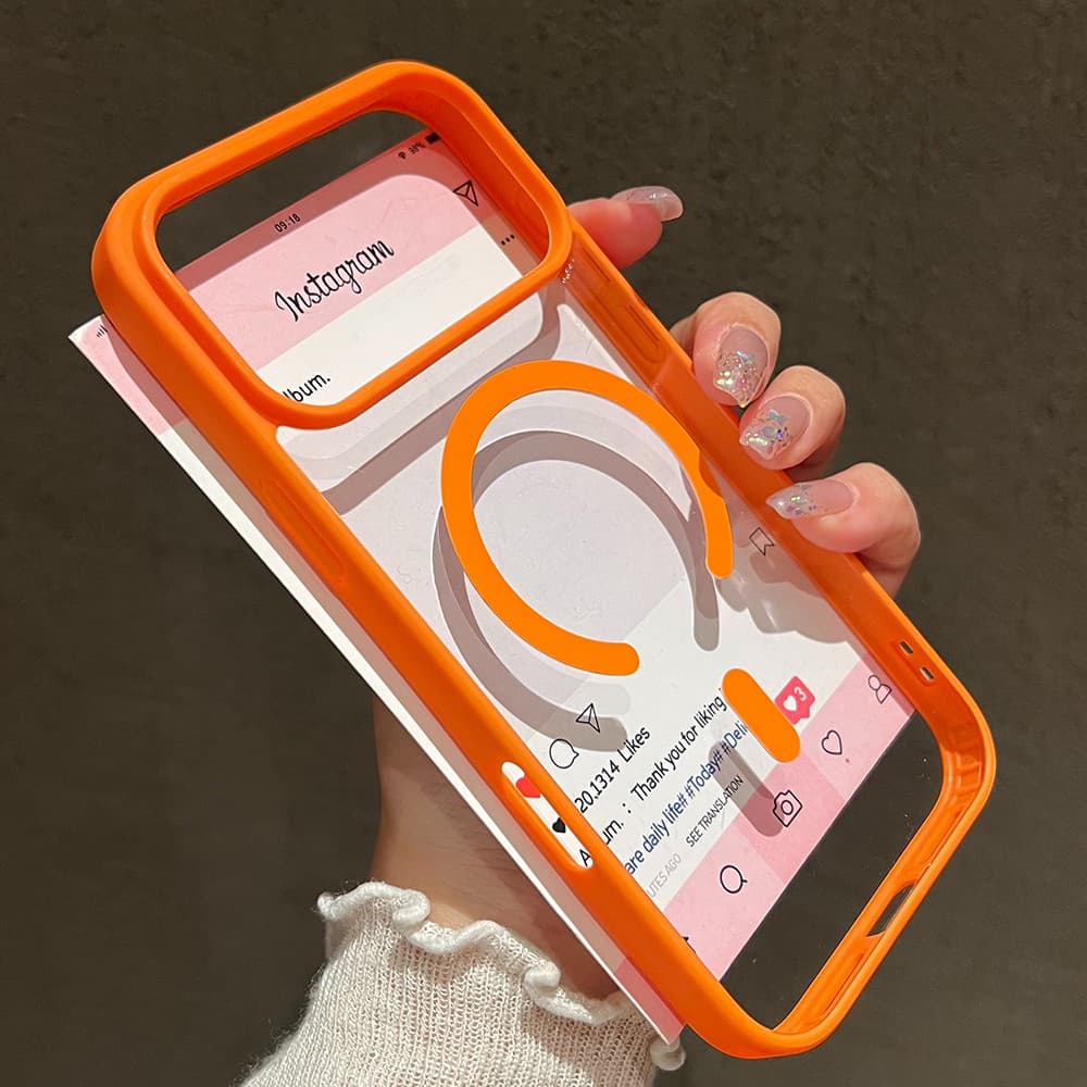 Carregamento Magnético Doce Cor Fosco Caso Para iPhone 17 16 15 18 14 13 12 Pro Max Plus Ar 11 Pára-Choques Capa