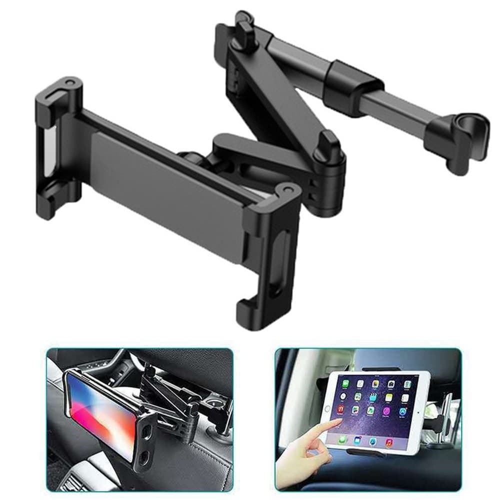 Suporte Telescópica Traseira Carro Travesseiro Suporte Telefone Tablet Assento Traseiro Encosto Cabeça Montagem WL-2555