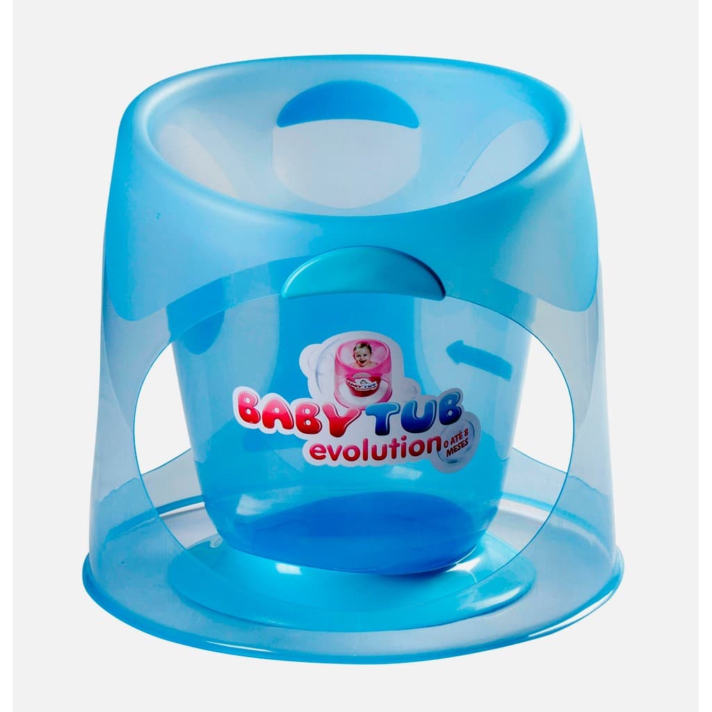 Banheira Ofuro Bebê Evolution Babytub Azul