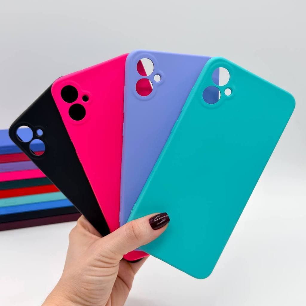 Capa Capinha Para Samsung Galaxy A05 Silicone Aveludada Capinha De Celular