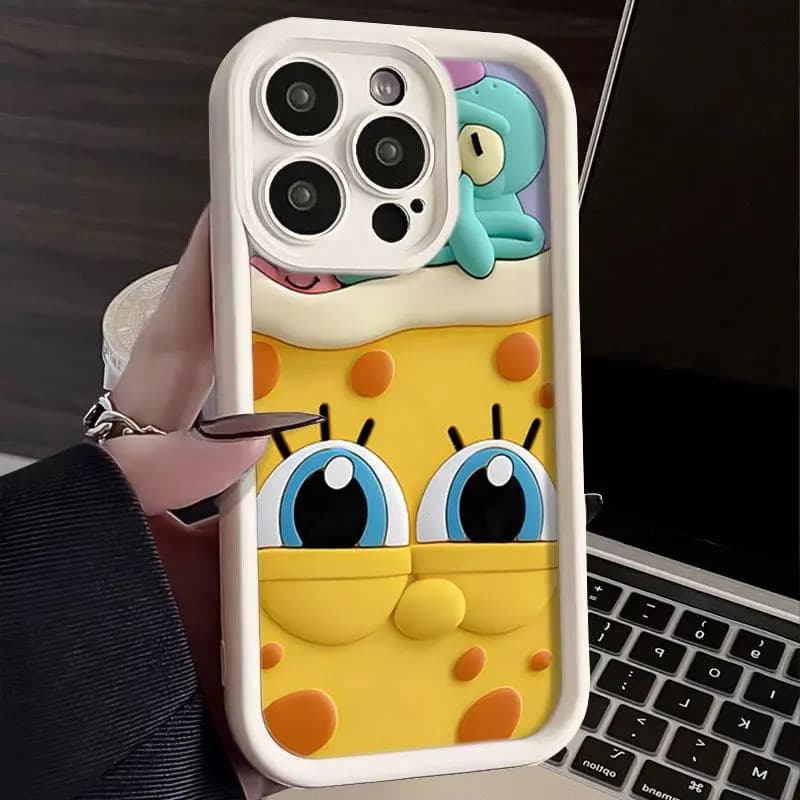 Capinha Capa de silicone Anti-impacto esponja amarela para Samsung  A54 S20 S21 S22 S23 S24 FE ULTRA