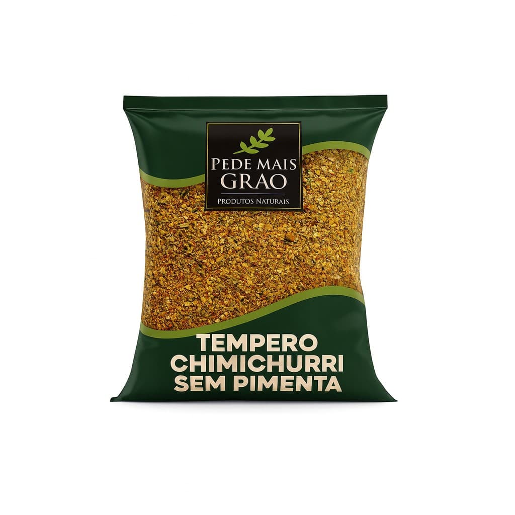 Tempero Chimichurri Sem Pimenta Premium  500g 1kg