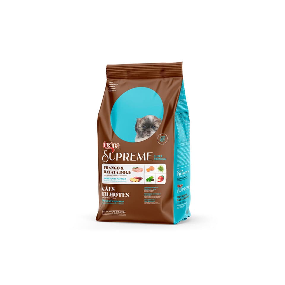 Ração Quatree Supreme Cão Filhote RP Frango Batata Doce 10kg