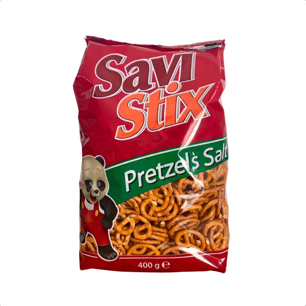Pretzel com Sal 400g Crocante Snack Salgado Aperitivo