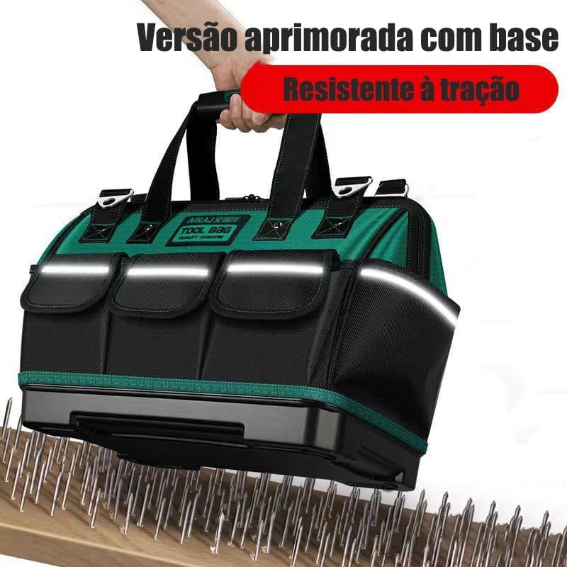 MODIVA Bolsa de Ferramentas Multifuncional e Durável em Lona à Prova d’Água e Portátil para Eletricistas e Reparos.
