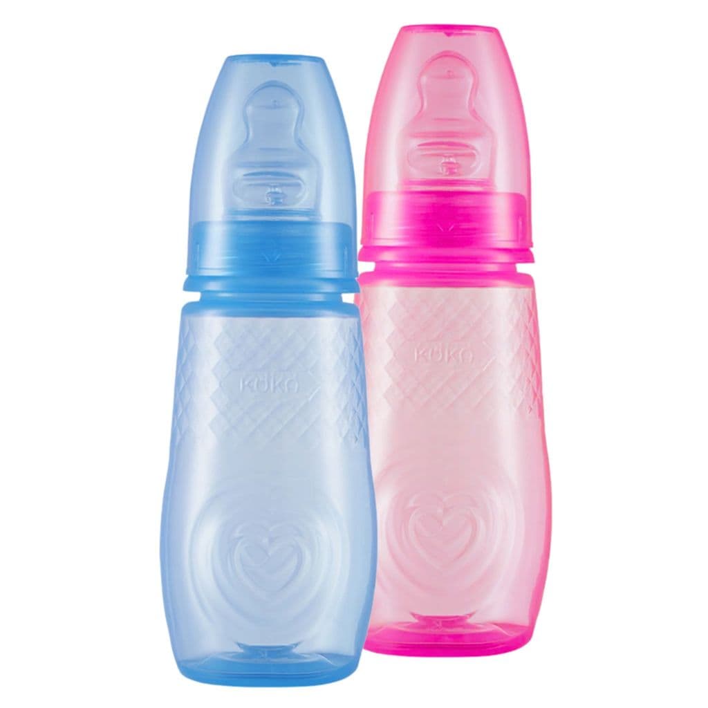 Mamadeira Ideal para Bebê Aquarela Kuka 160ml TAM 1